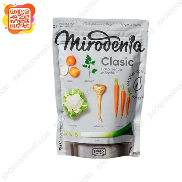 Bao bì nhựa màng ghép đáy đứng đựng gia vị thực phẩm giúp bảo quản hương vị và chống ẩm hiệu quả