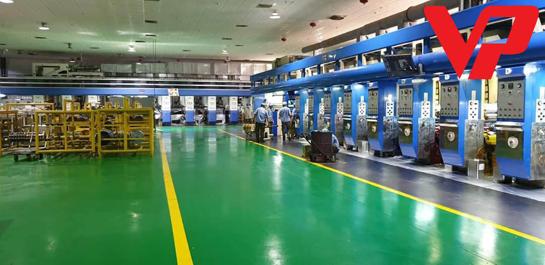 Hệ thống máy móc in ấn hiện đại đảm bảo chất lượng bao bì cao cấp.