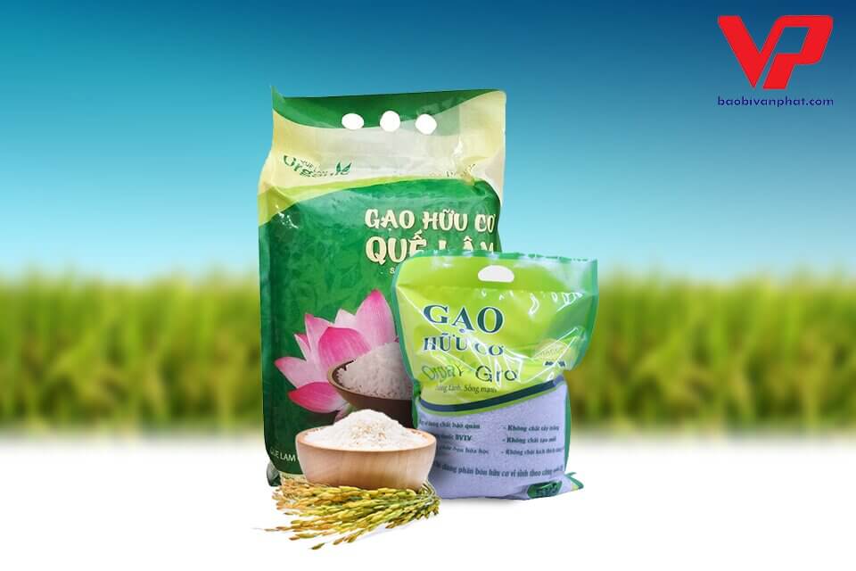 Bao bì gạo hữu cơ được thiết kế chuyên dụng