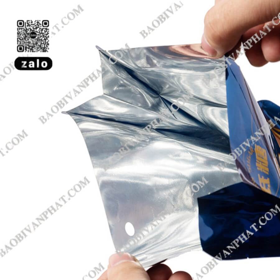 Mẫu túi 8 cạnh lót nhôm cao cấp