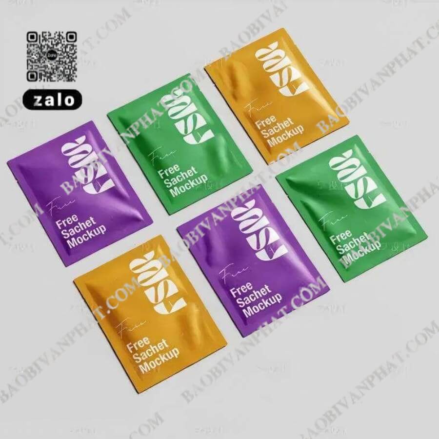 Bao bì nhựa nhỏ gọn dễ bảo quản và thuận tiện khi sử dụng