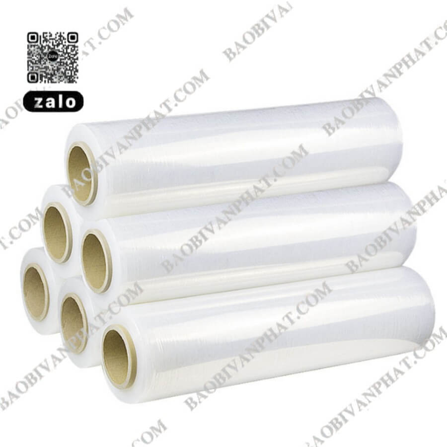 Lốc 5 cuộn màng PE 3 lớp nằm ngang