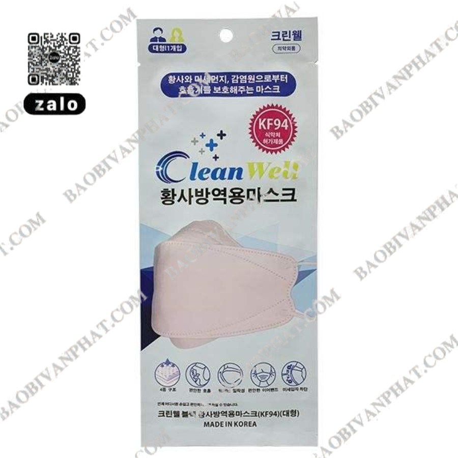 Túi đựng khẩu trang CleanWell KF94