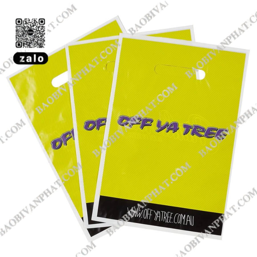 Túi nilon in logo đựng lịch Tết theo yêu cầu