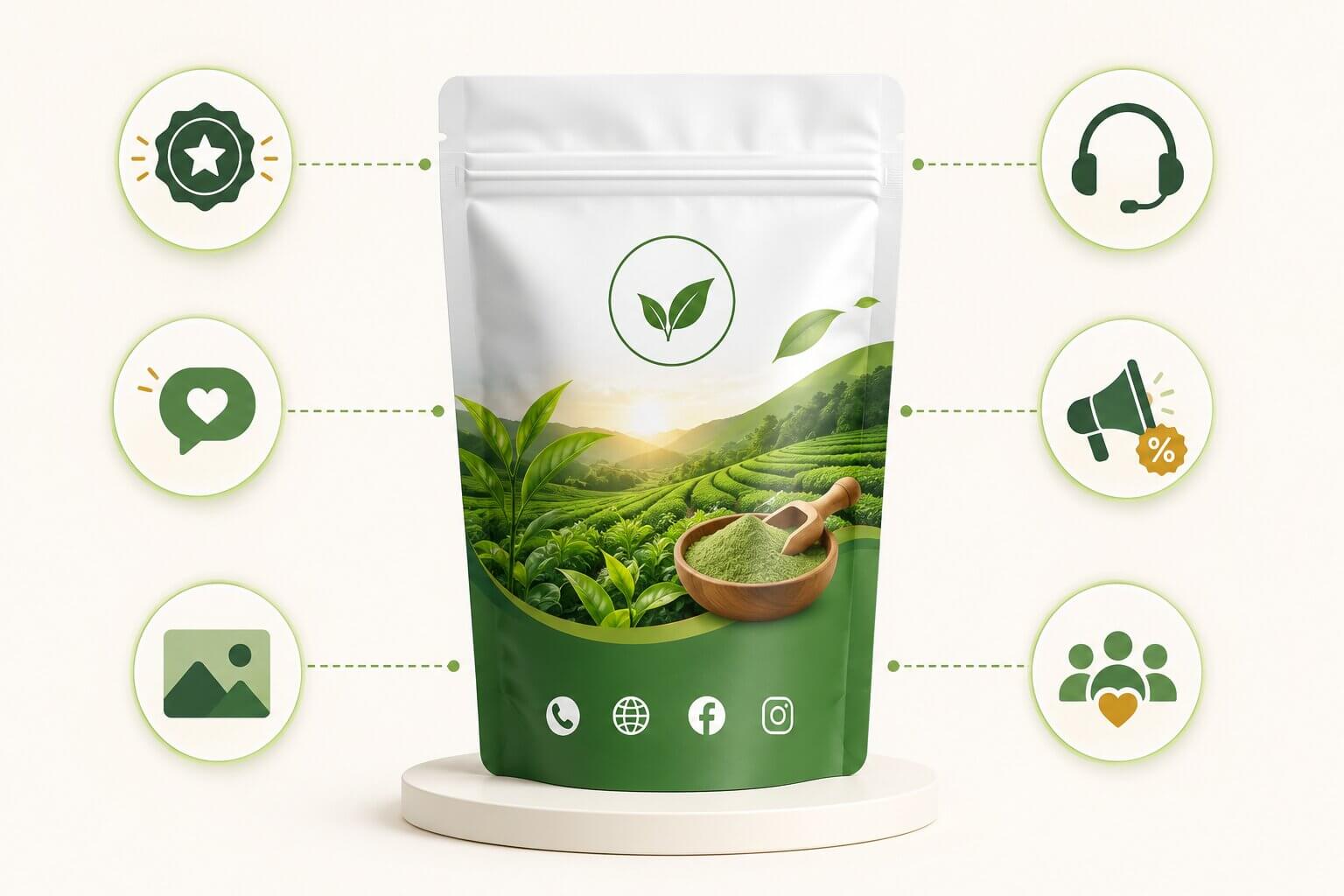 Thành phần thông tin cần có trên bao bì sản phẩm