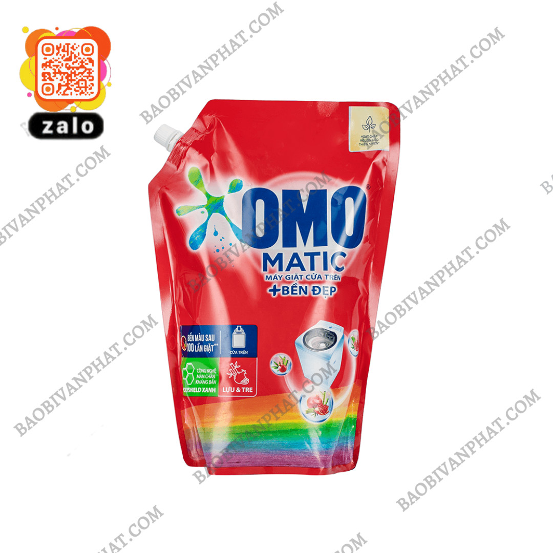 Việc in túi đựng nước giặt xả có vòi với thiết kế độc đáo