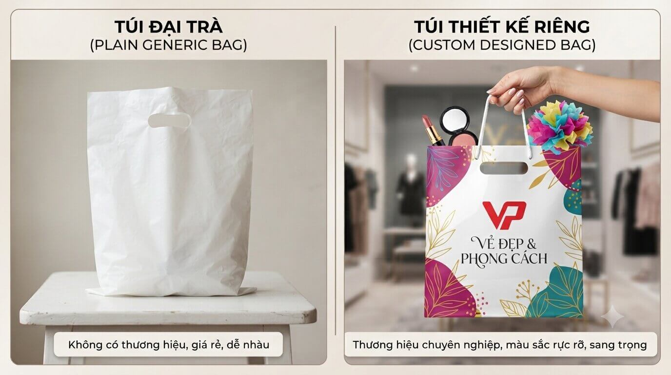 Cách tối ưu kích thước bao bì ni lông phù hợp sản phẩm