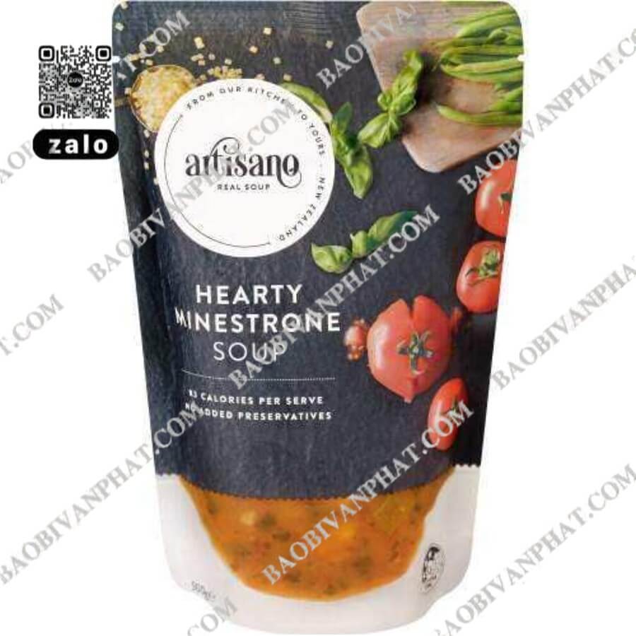 Túi tiệt trùng đựng soup minestrone