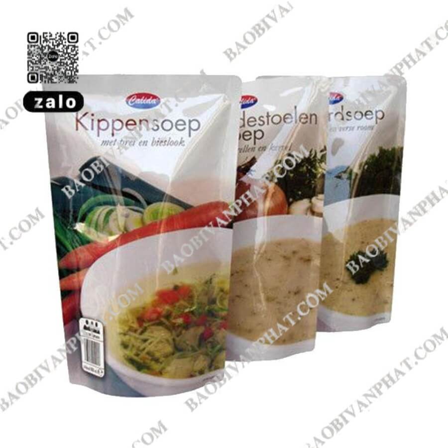 Túi tiệt trùng đựng soup