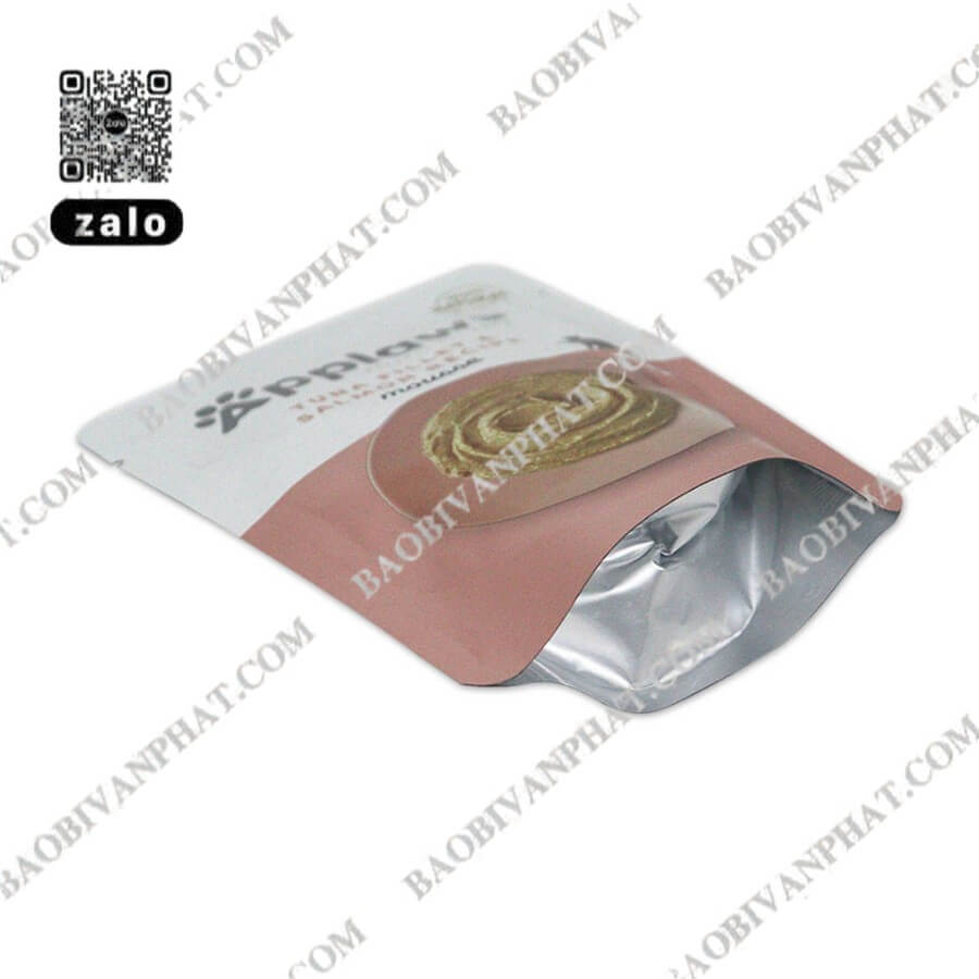 Túi đựng pate cho mèo dạng túi 3 biên
