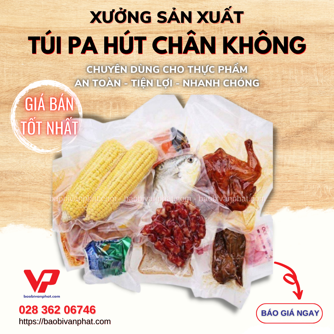 Địa Chỉ Bán Túi PA Hút Chân Không Giá Rẻ Tại Tp.HCM