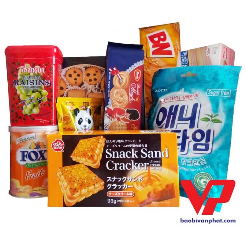 Vai trò của loại chất liệu màng ghép trong sản xuất bao bì bánh kẹo